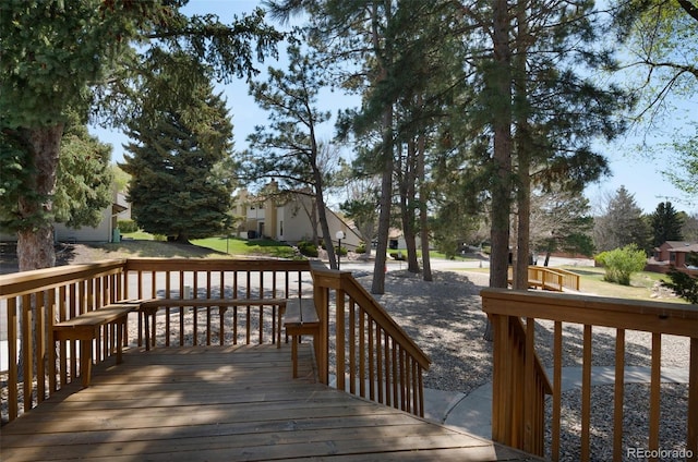 5082 Masheena Ln Unit 4, Colorado Springs, CO 80917 - view of wooden porch