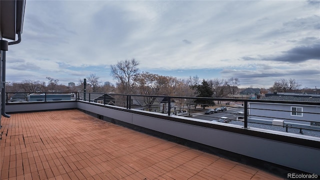 exterior space featuring a balcony