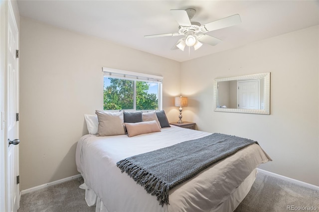 135 Carina Cir Unit 104, Loveland, CO 80537 - bedroom with carpet floors and a ceiling fan