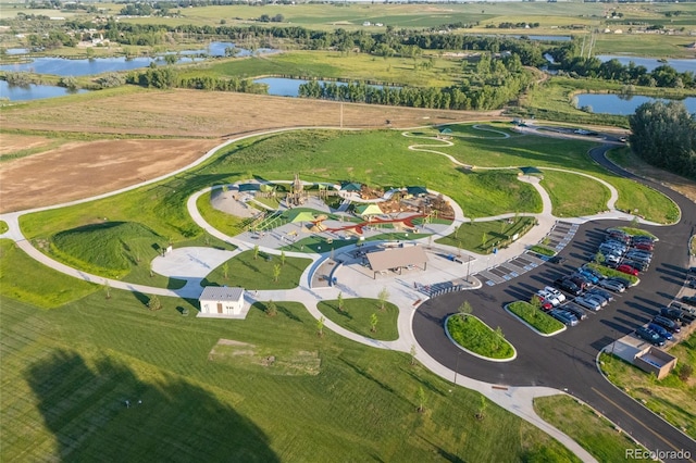 135 Carina Cir Unit 104, Loveland, CO 80537 - aerial view of property's location with a large body of water