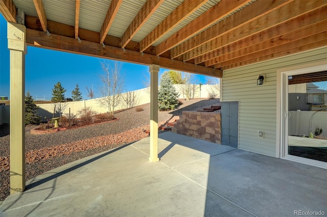 view of patio / terrace