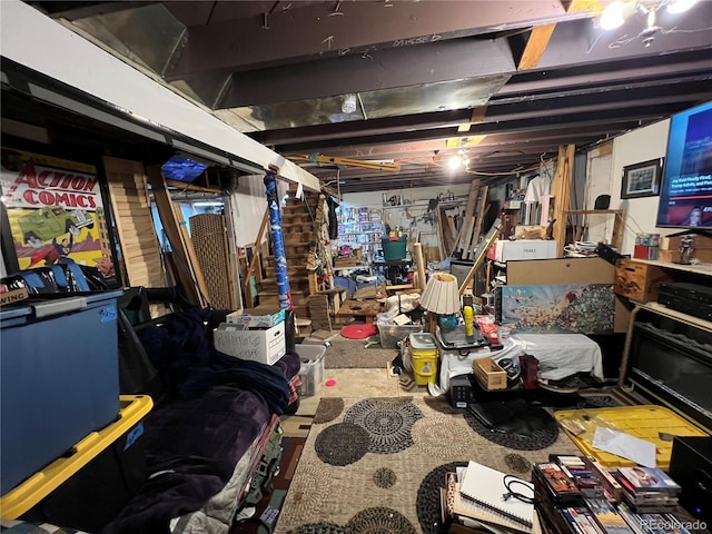 8741 Faraday St, Denver, CO 80229 - view of unfinished basement