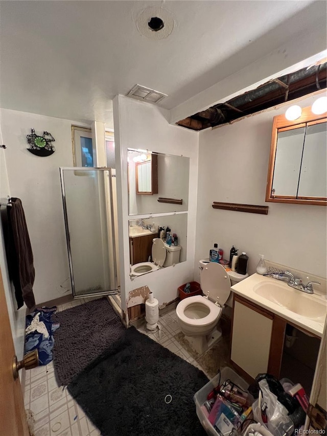 8741 Faraday St, Denver, CO 80229 - full bath with a shower stall and vanity