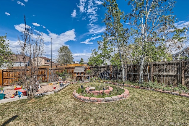15685 E 50th Ave, Denver, CO 80239 - view of yard with a fenced backyard