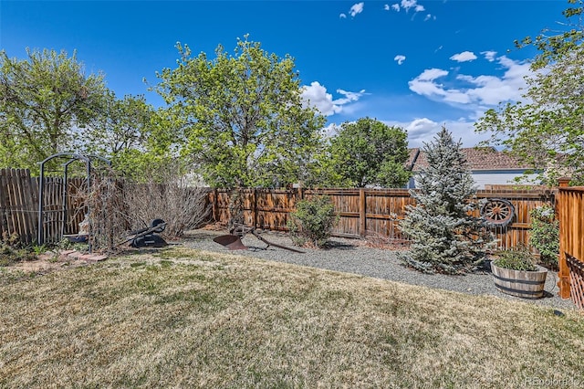 15685 E 50th Ave, Denver, CO 80239 - view of yard with a fenced backyard