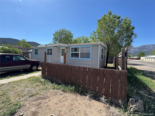 211 Oak St, Salida, CO 81201 - view of front of property with a mountain view