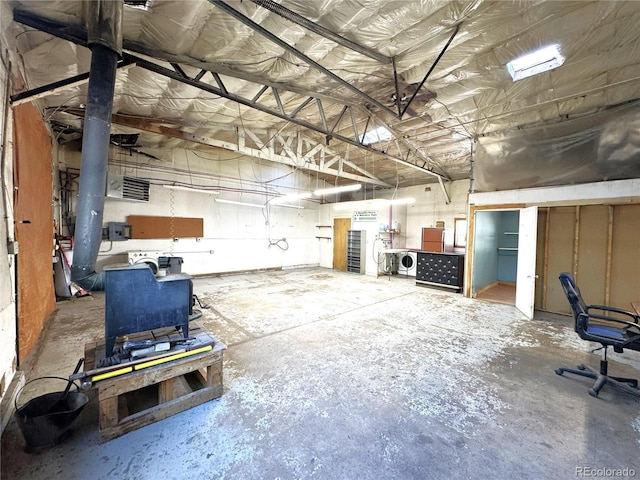 211 Oak St, Salida, CO 81201 - garage with washer / dryer