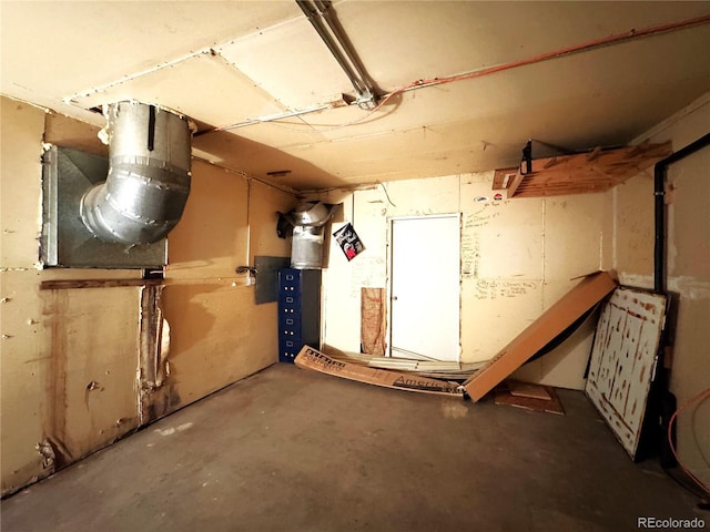 211 Oak St, Salida, CO 81201 - view of unfinished basement