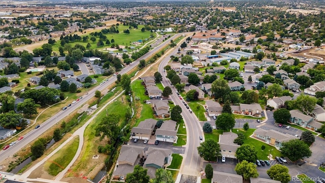 aerial view