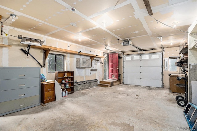 10419 Christopher Dr, Conifer, CO 80433 - garage featuring a garage door opener