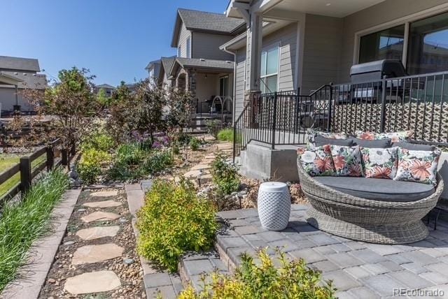 14160 Ivanhoe St, Thornton, CO 80602 - view of yard featuring fence