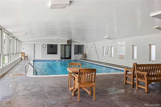 view of indoor pool
