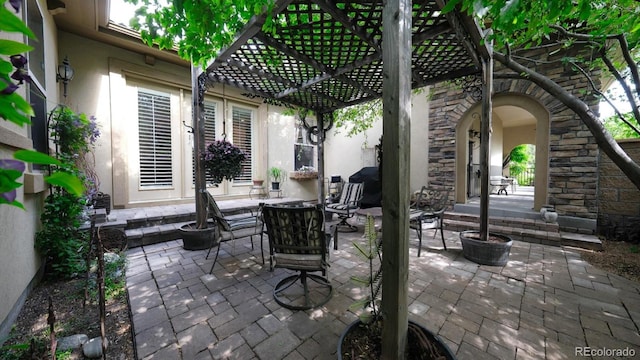 10328 Bluffmont Dr, Lone Tree, CO 80124 - view of patio