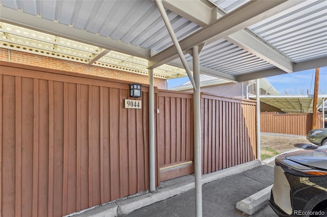 9044 E Nassau Ave, Denver, CO 80237 - view of patio / terrace featuring fence