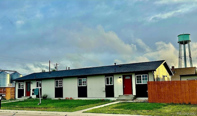 490 Washington Ave Unit A, Bennett, CO 80102 - ranch-style home with entry steps and a shingled roof