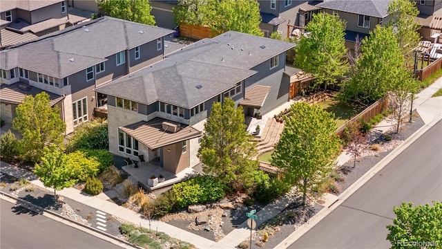 9154 E 37th Ave, Denver, CO 80238 - aerial view of residential area