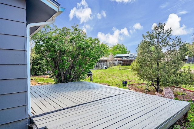 view of deck