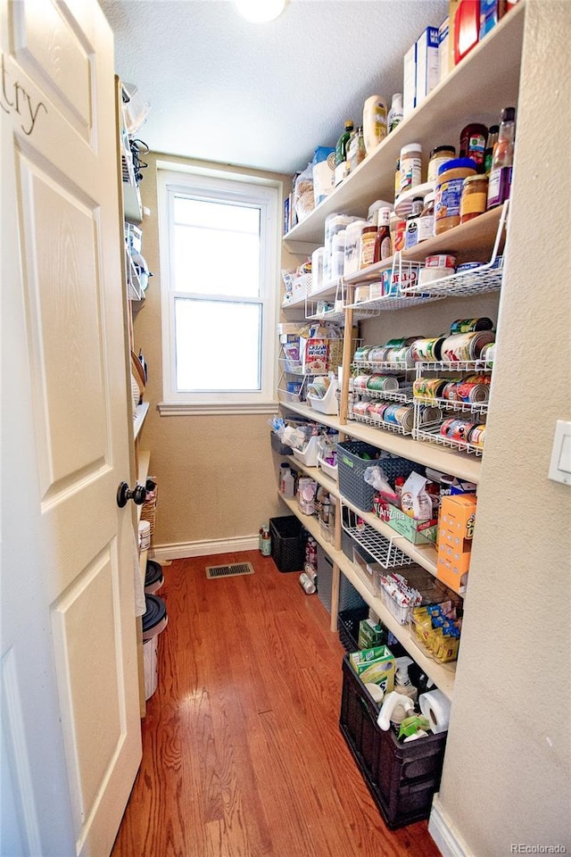 view of pantry