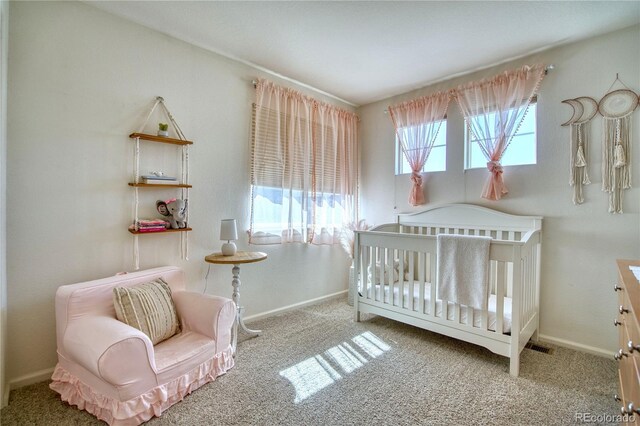 4142 S Deframe Ct, Morrison, CO 80465 - carpeted bedroom featuring baseboards