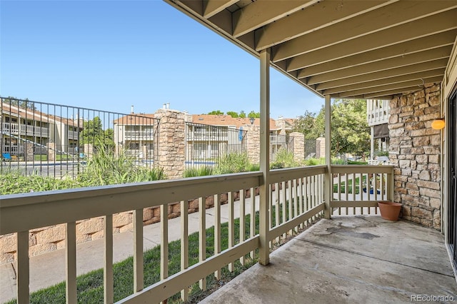 8225 Fairmount Dr Unit 104, Denver, CO 80247 - balcony featuring a residential view