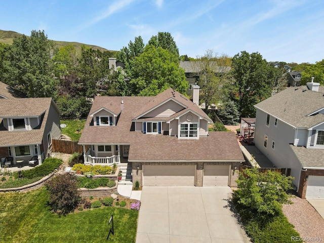 2146 S Ellis Ct, Lakewood, CO 80228 - view from above of property