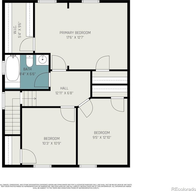 131 Fox St, Denver, CO 80223 - view of floor plan / room layout