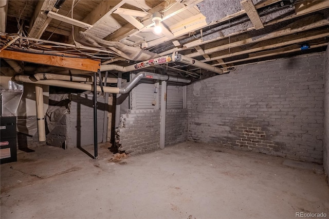 131 Fox St, Denver, CO 80223 - view of unfinished below grade area