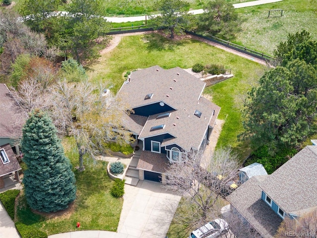 18 Brixham Ct, Castle Pines, CO 80108 - view from above of property