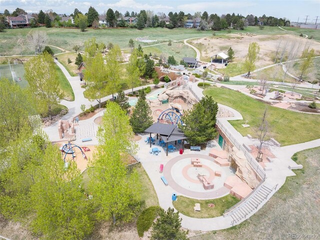 18 Brixham Ct, Castle Pines, CO 80108 - drone / aerial view