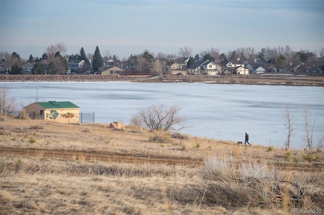 property view of water