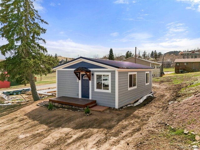 311 S 2nd St, Cripple Creek, CO 80813 - view of front of property featuring metal roof