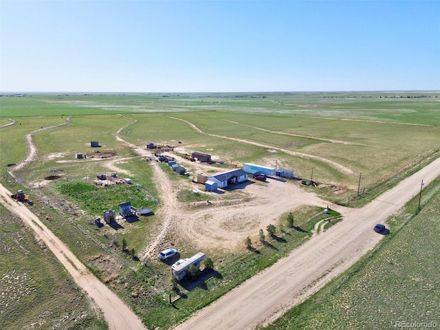5525 S Johnson Rd, Rush, CO 80833 - aerial overview of property's location featuring rural landscape