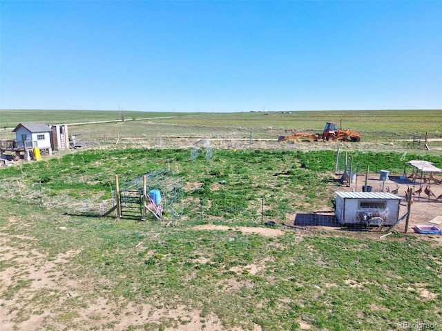 5525 S Johnson Rd, Rush, CO 80833 - view of yard featuring a view of rural / pastoral area