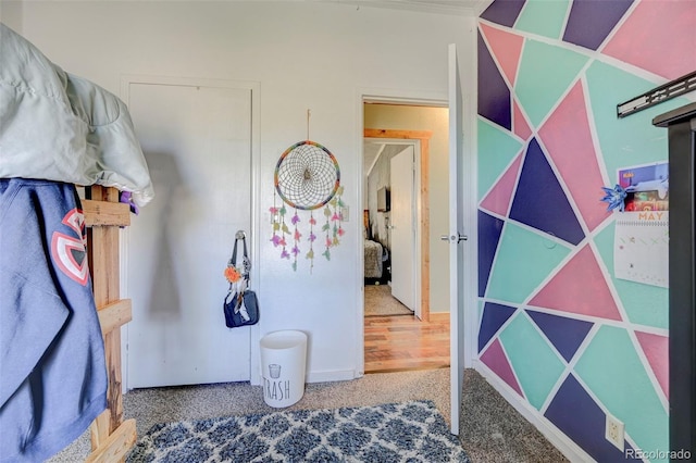 5525 S Johnson Rd, Rush, CO 80833 - corridor with carpet