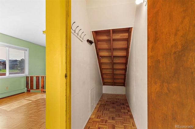 301 Lagoon Ln, Silverthorne, CO 80498 - corridor featuring baseboard heating