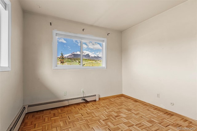 301 Lagoon Ln, Silverthorne, CO 80498 - empty room featuring a baseboard radiator