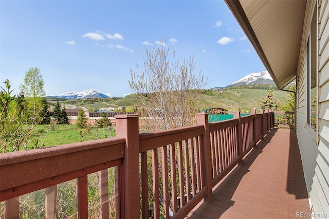 301 Lagoon Ln, Silverthorne, CO 80498 - balcony with a mountain view