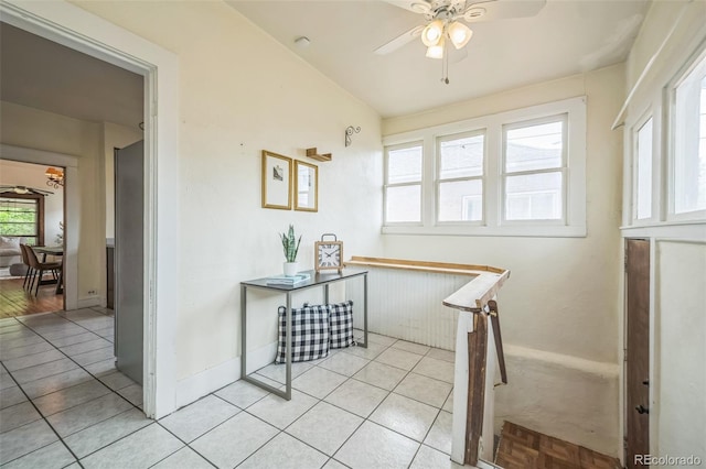3024 W Denver Pl, Denver, CO 80211 - hall with light tile patterned floors and baseboards