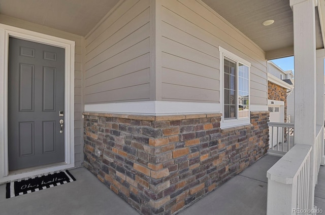 5166 Trails Edge Ln, Castle Rock, CO 80104 - entrance to property featuring a porch