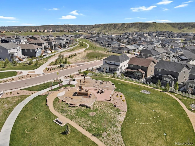 5166 Trails Edge Ln, Castle Rock, CO 80104 - aerial view of property and surrounding area featuring nearby suburban area