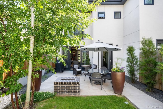 3617 Shoshone St, Denver, CO 80211 - view of patio / terrace