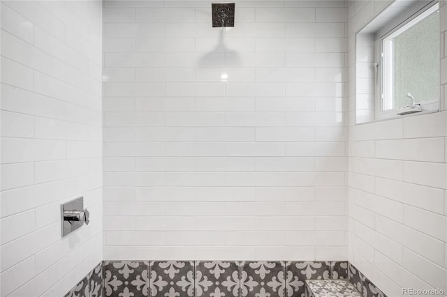 3617 Shoshone St, Denver, CO 80211 - full bath featuring tiled shower