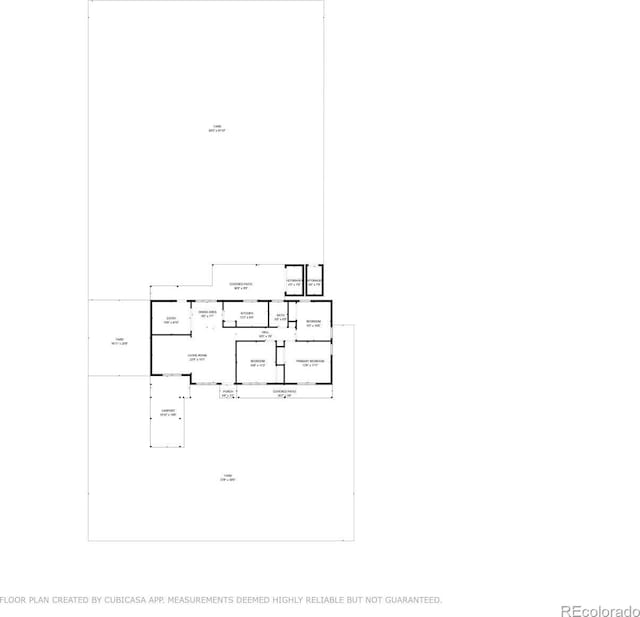 4401 Highline Pl, Denver, CO 80222 - view of property floor plan