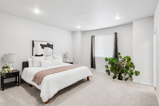 2080 Autumn Moon Dr Unit 5, Windsor, CO 80550 - bedroom with light carpet and recessed lighting