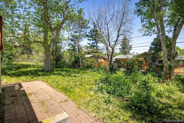 1270 Berea Dr, Boulder, CO 80305 - view of yard featuring a patio