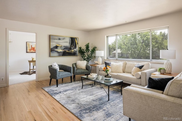 1270 Berea Dr, Boulder, CO 80305 - living room featuring wood finished floors and baseboards