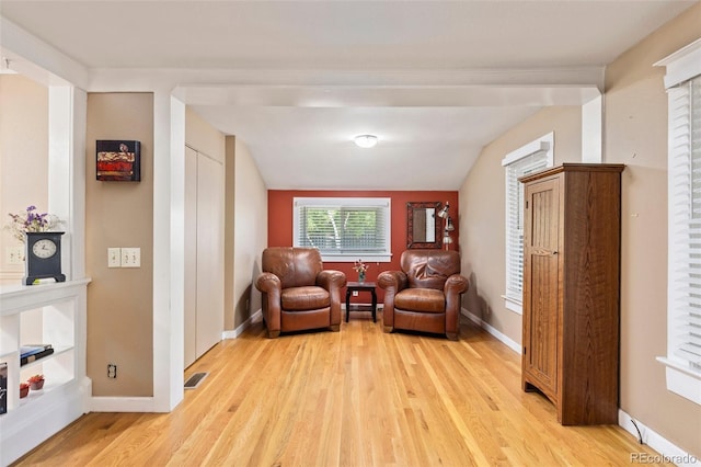6480 W 60th Ave, Arvada, CO 80003 - sitting room with light wood-style floors and baseboards