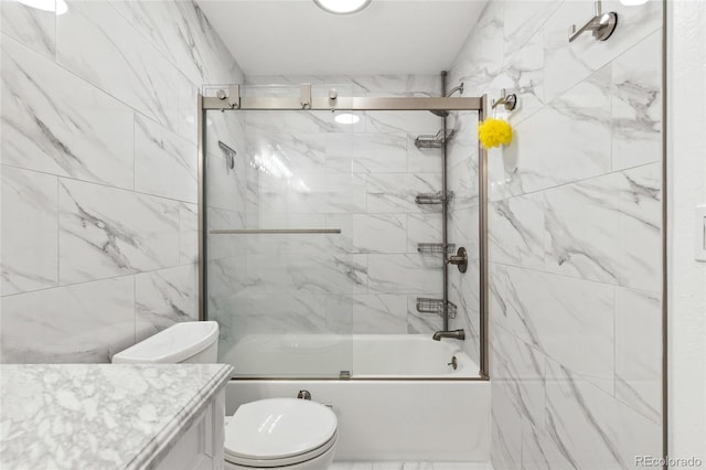 4860 S Field Way, Littleton, CO 80123 - bathroom with enclosed tub / shower combo and vanity