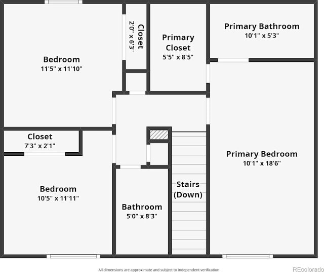 4860 S Field Way, Littleton, CO 80123 - view of property floor plan