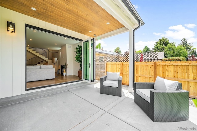 view of patio / terrace